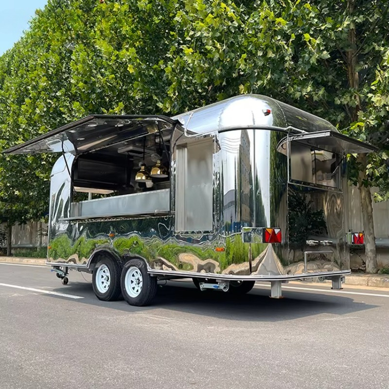 Fulai Mobile Bar Trailers Full - Mobile Coffee Van Equipment 评论和价格