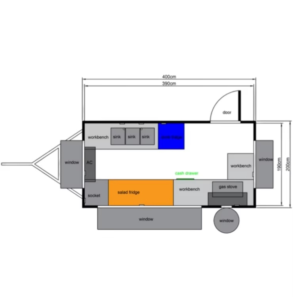 Concession Food Truck Trailer  - Coffee Equipment Store 评论和价格