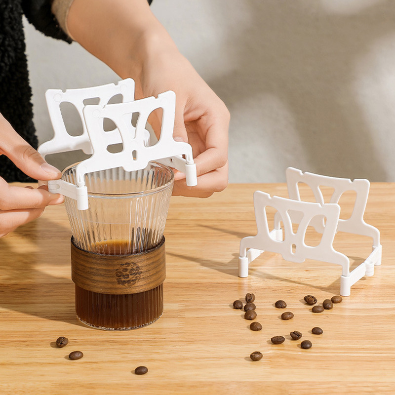 Foldable Coffee Filter Holder  - Coffee Equipment Cleaner 评论和价格