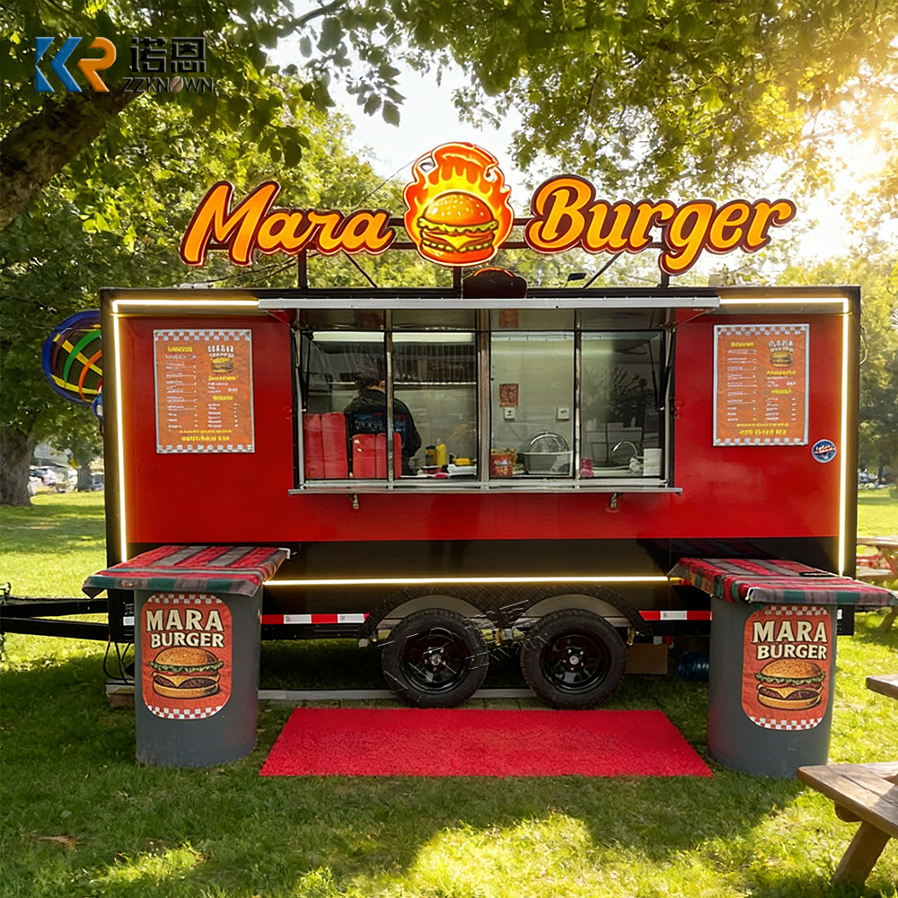 Concession Mobile Food Trailer - Mobile Coffee Van Equipment 评论和价格
