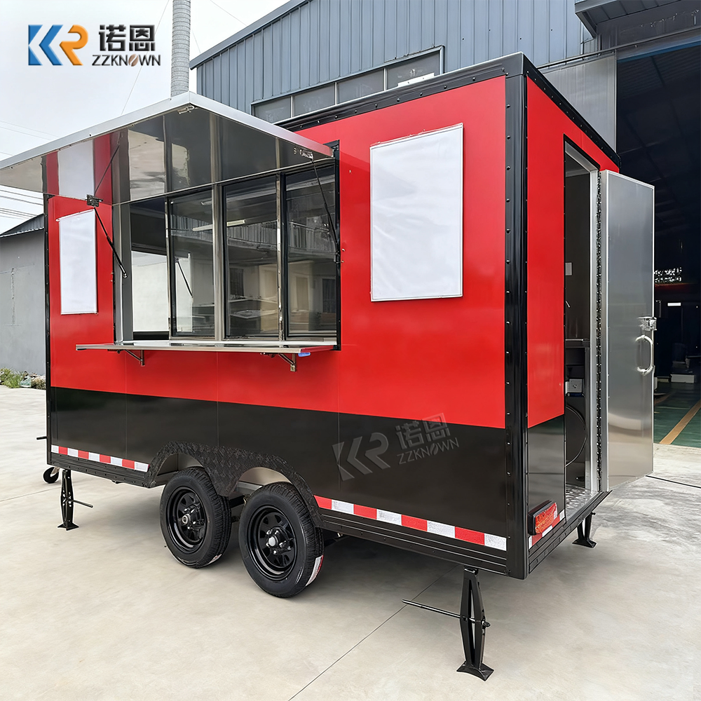Concession Mobile Food Trailer - Mobile Coffee Van Equipment 评论和价格