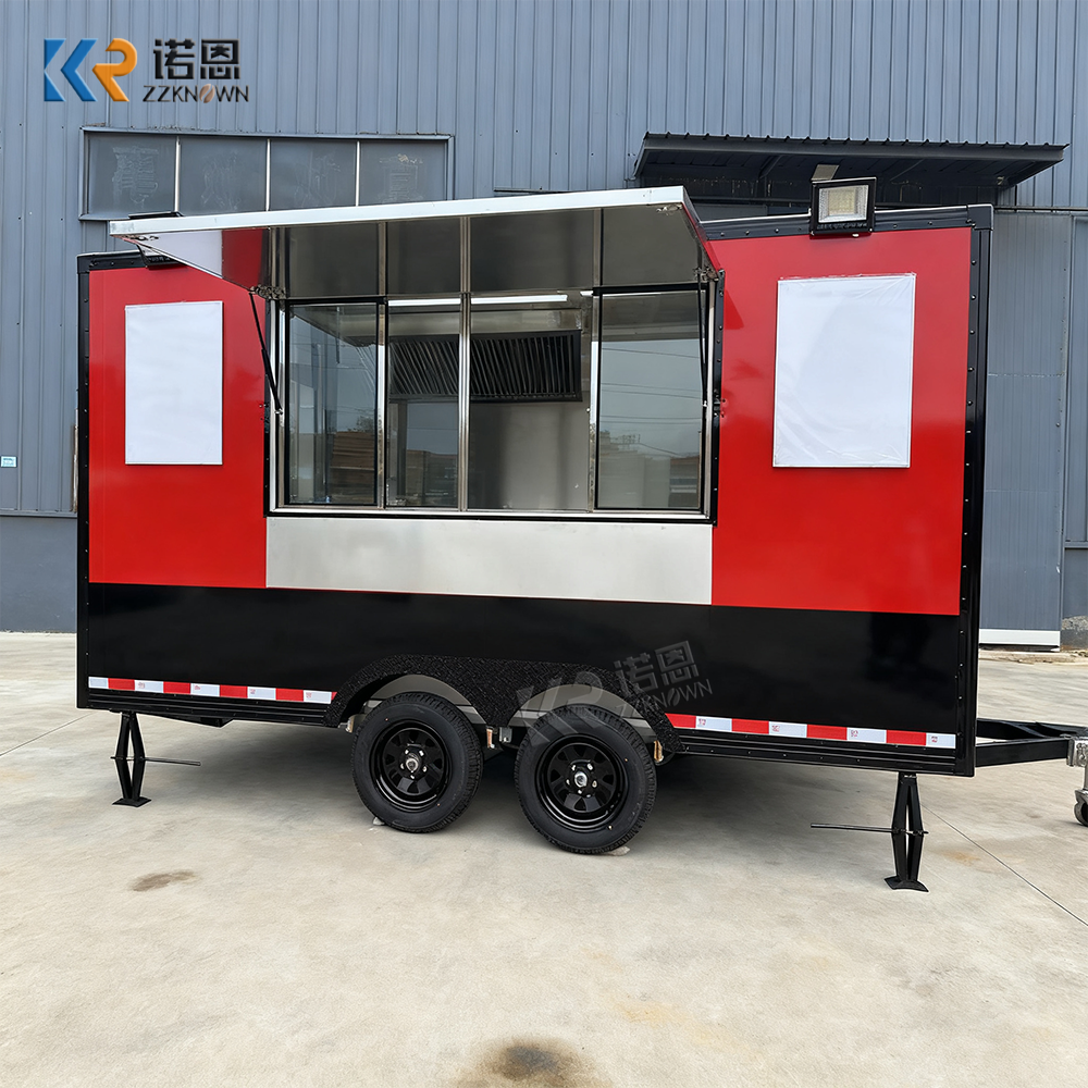 Concession Mobile Food Trailer - Mobile Coffee Van Equipment 评论和价格