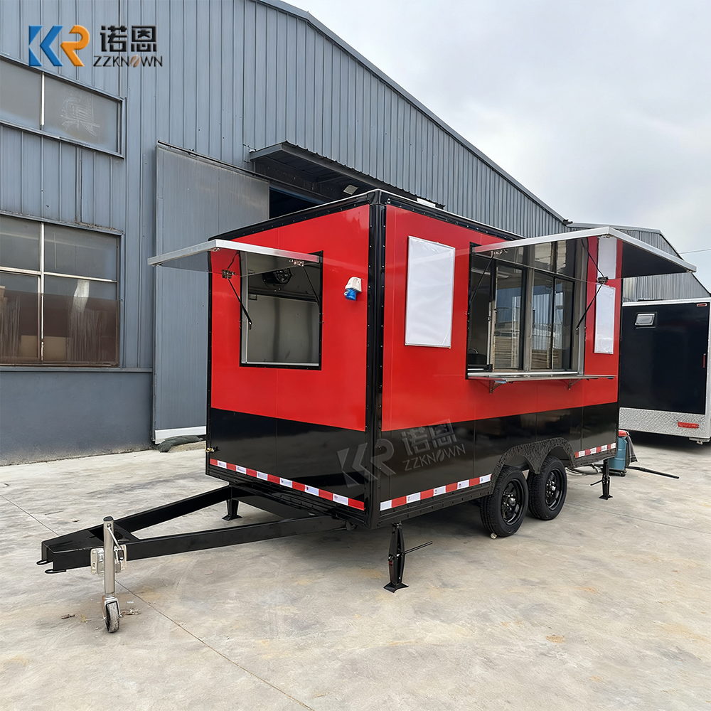 Concession Mobile Food Trailer - Mobile Coffee Van Equipment 评论和价格