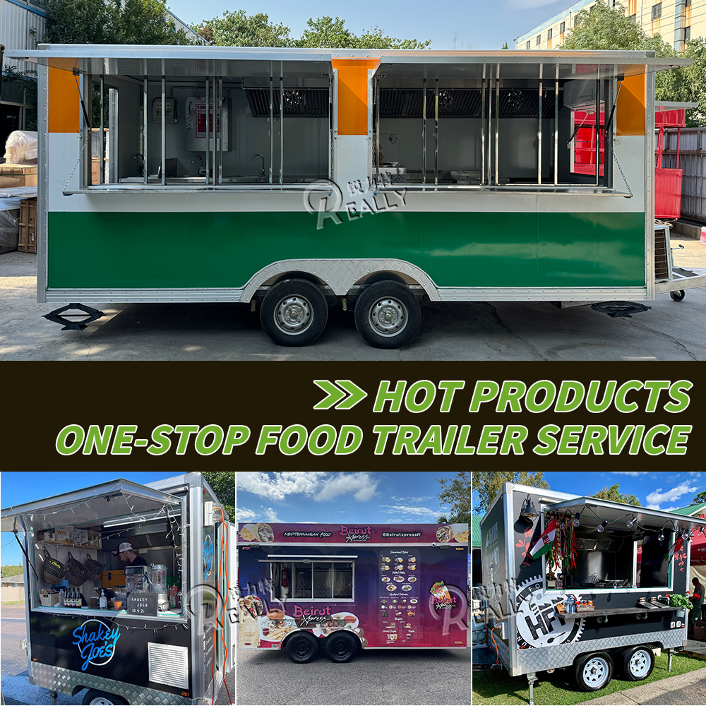 Snack Fast Food Truck Mobile K - Mobile Coffee Van Equipment 评论和价格