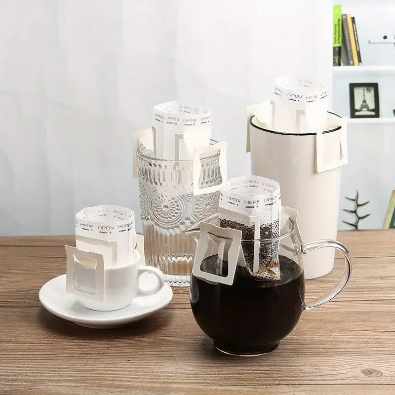 200Pcs Hanging Ear Coffee Filt - Coffee Equipment Cleaner 评论和价格
