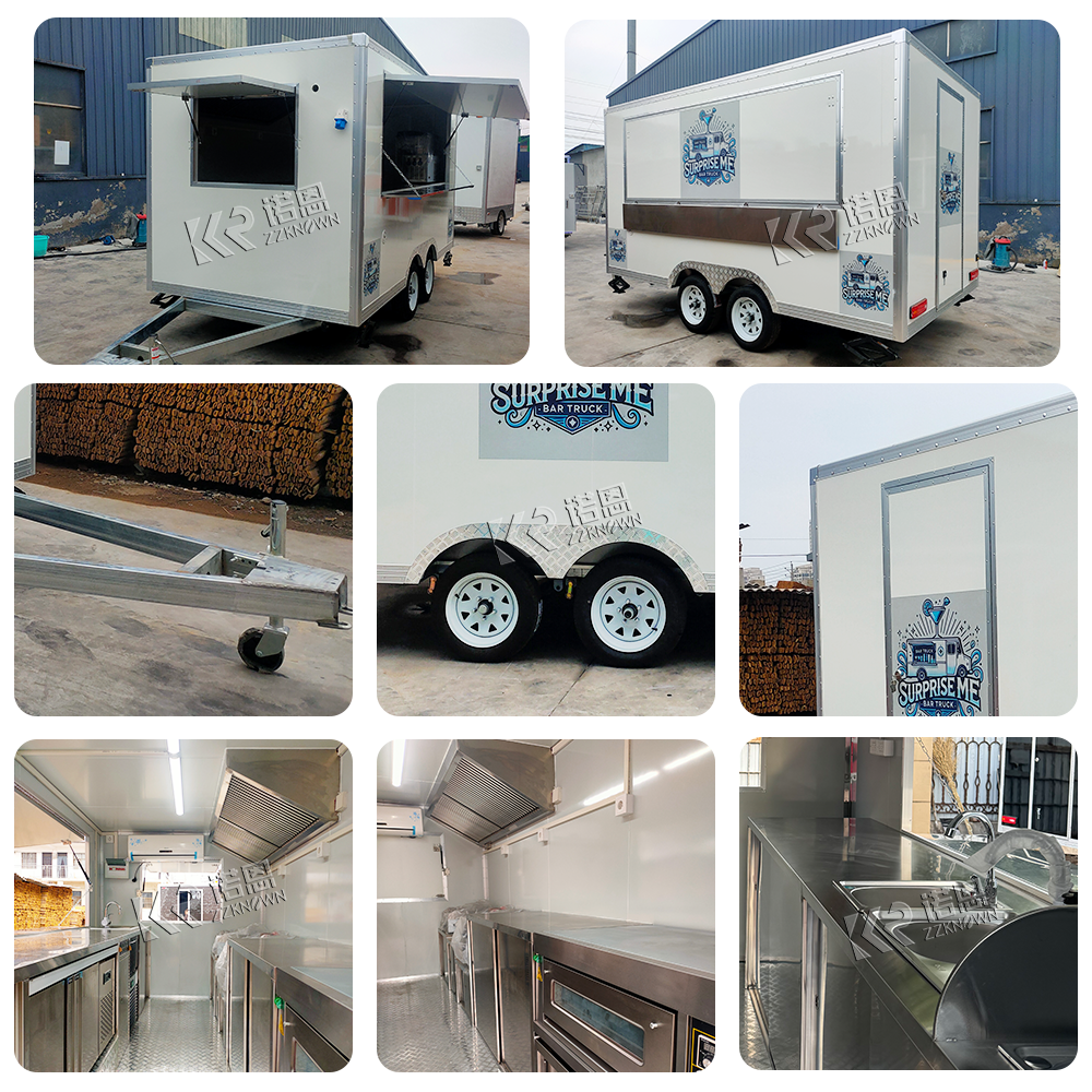 Custom Big Coffee Van Mobile F - Mobile Coffee Van Equipment 评论和价格