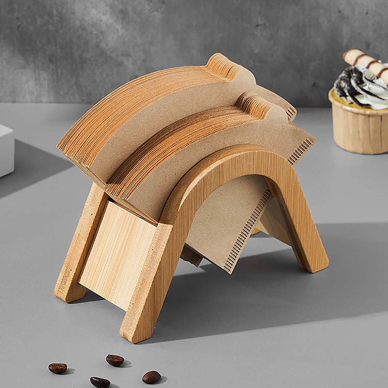 Wooden Coffee Filter Paper Hol - Coffee Equipment Cleaner 评论和价格