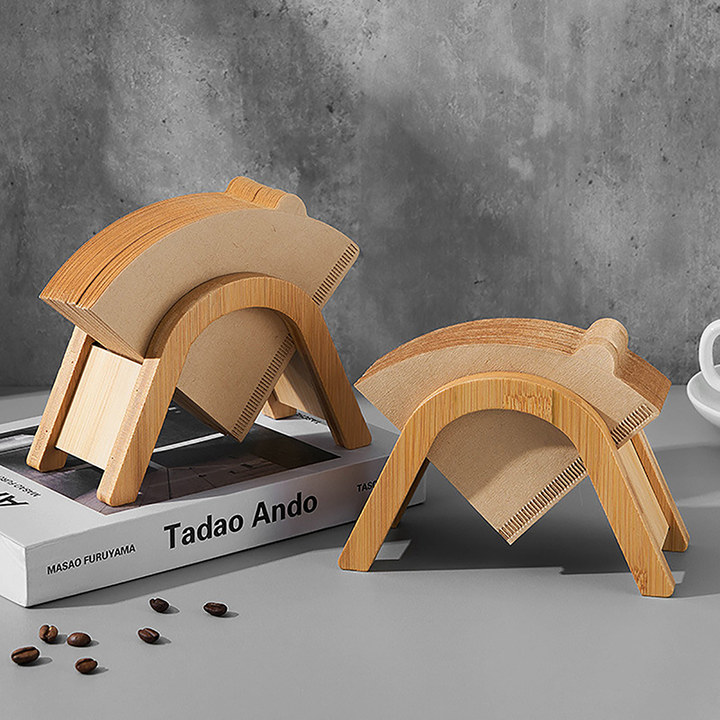 Wooden Coffee Filter Paper Hol - Coffee Equipment Cleaner 评论和价格