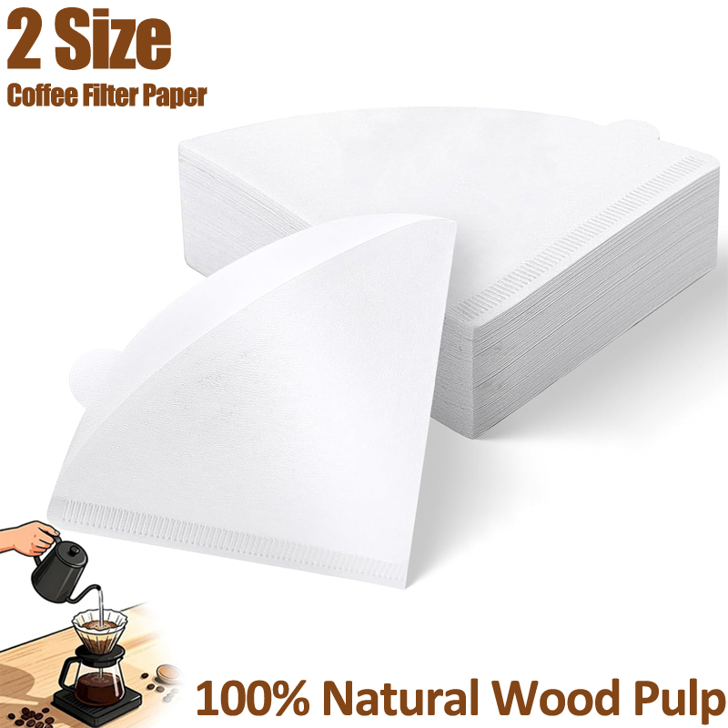 2 Size Coffee Filter Paper V-S - Coffee Equipment Cleaner 评论和价格