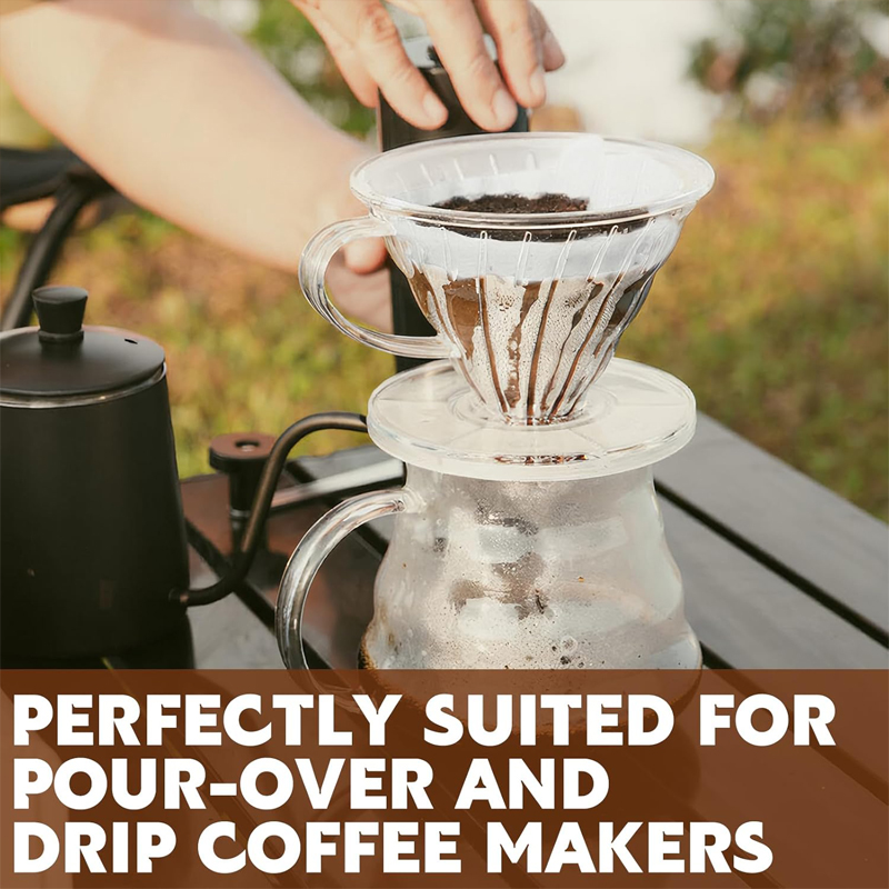 2 Size Coffee Filter Paper V-S - Coffee Equipment Cleaner 评论和价格