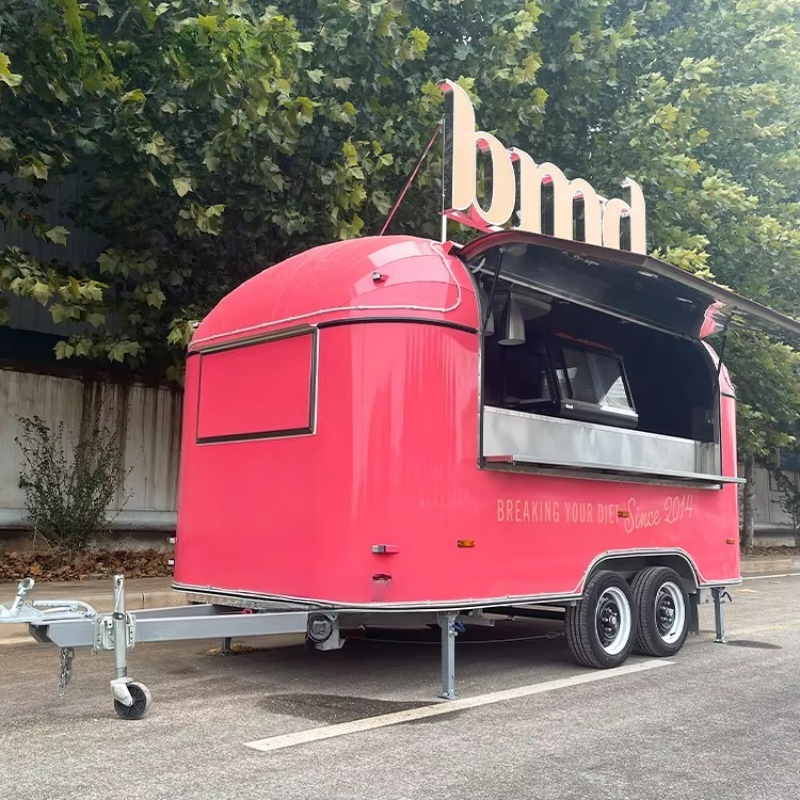 Mobile Food Trailer Bakery Ice - Mobile Coffee Van Equipment 评论和价格