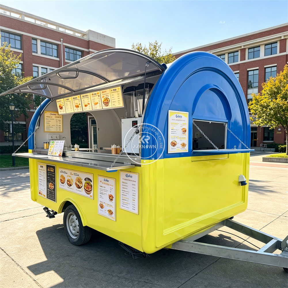 Concession Trailer Food Traile - Mobile Coffee Van Equipment 评论和价格
