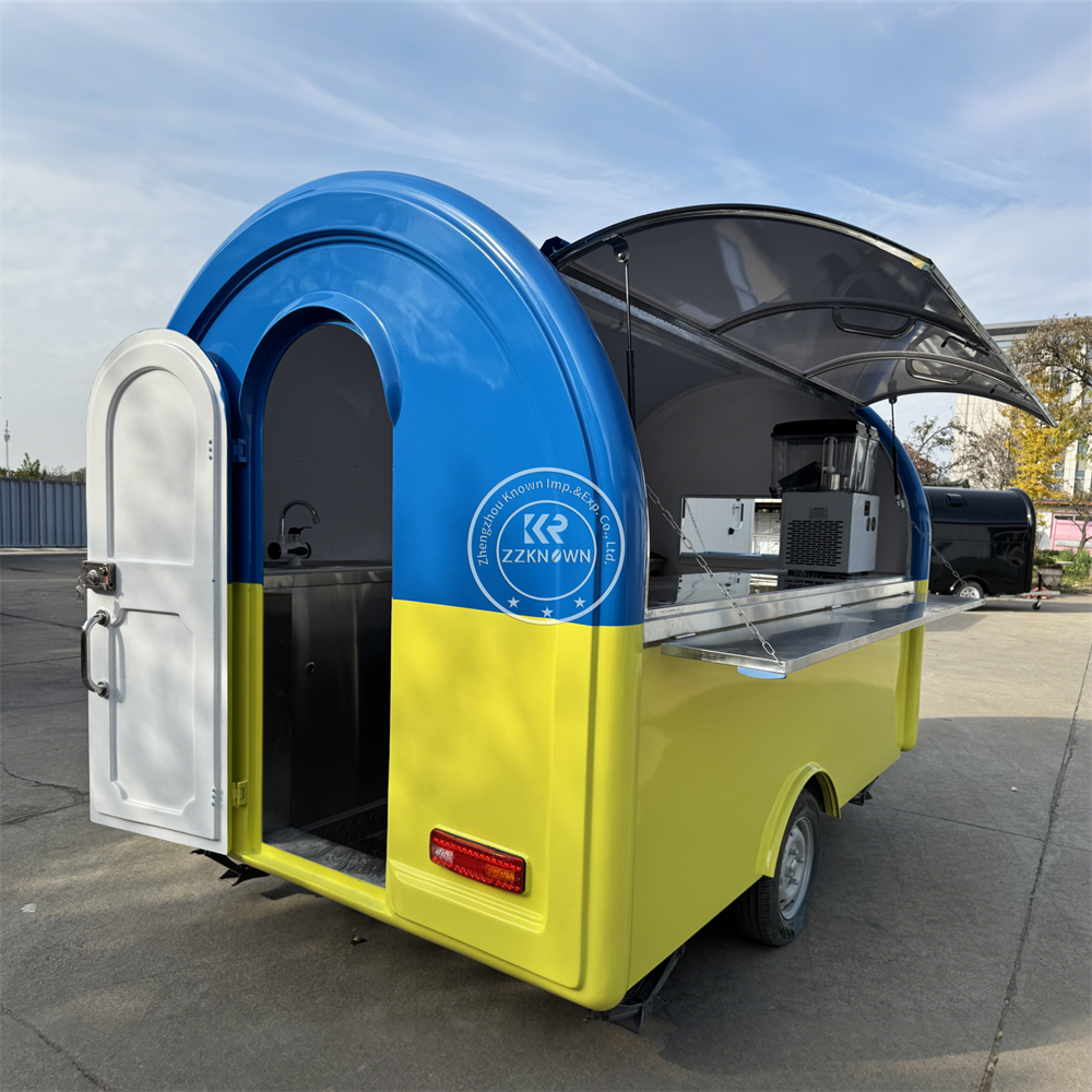Concession Trailer Food Traile - Mobile Coffee Van Equipment 评论和价格
