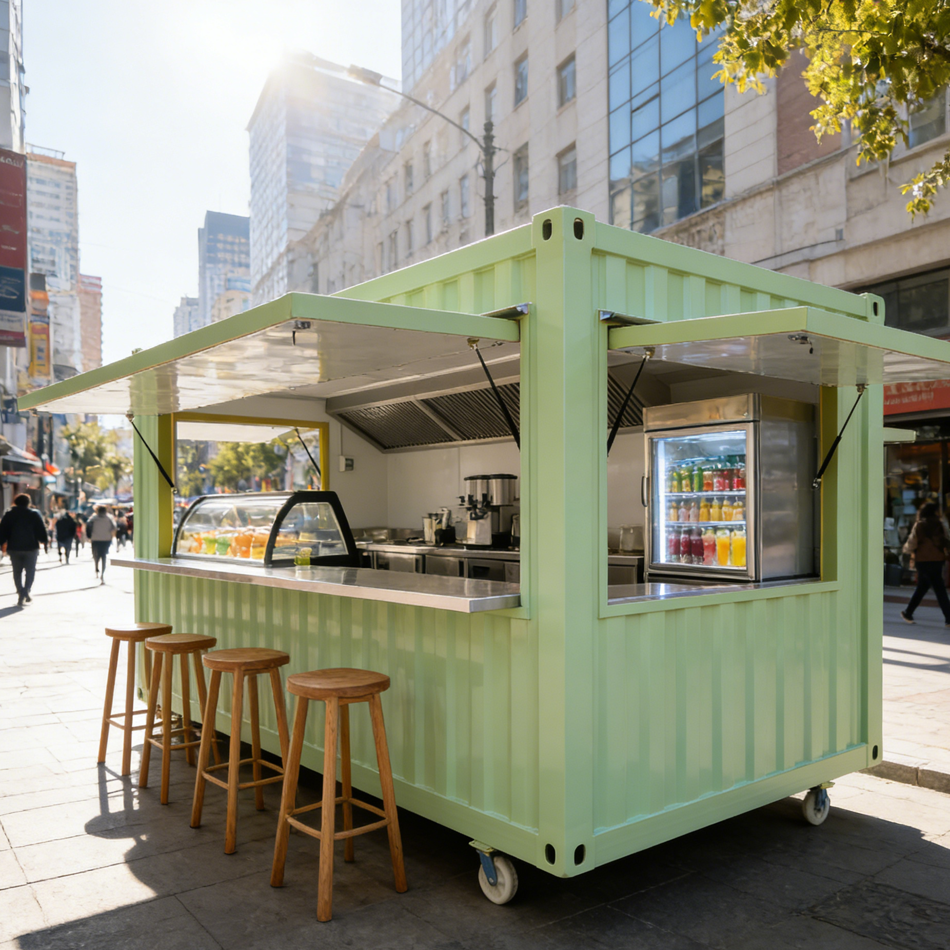 Prefabricated Container Restau - Coffee Equipment Service 评论和价格
