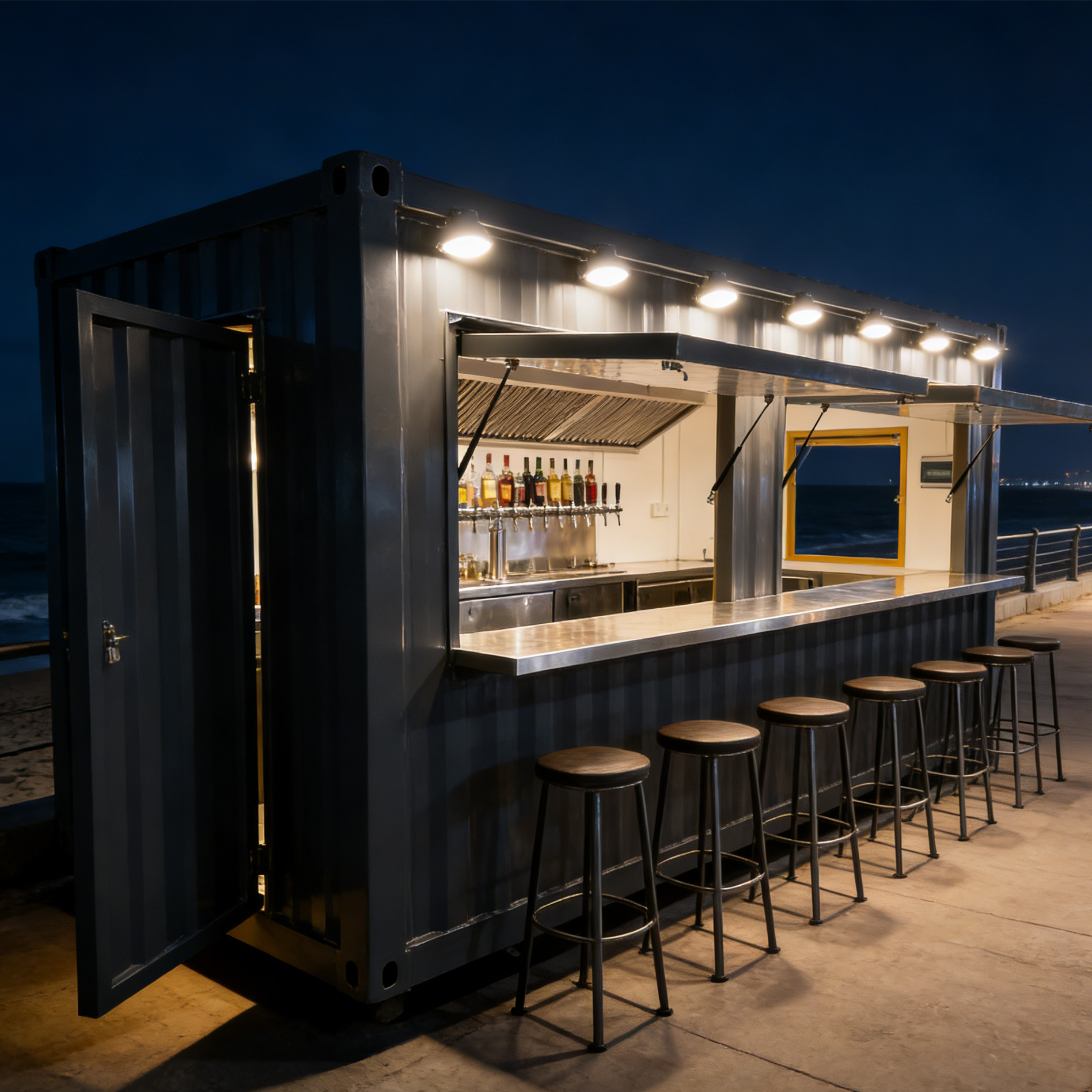 Prefabricated Container Restau - Coffee Equipment Service 评论和价格