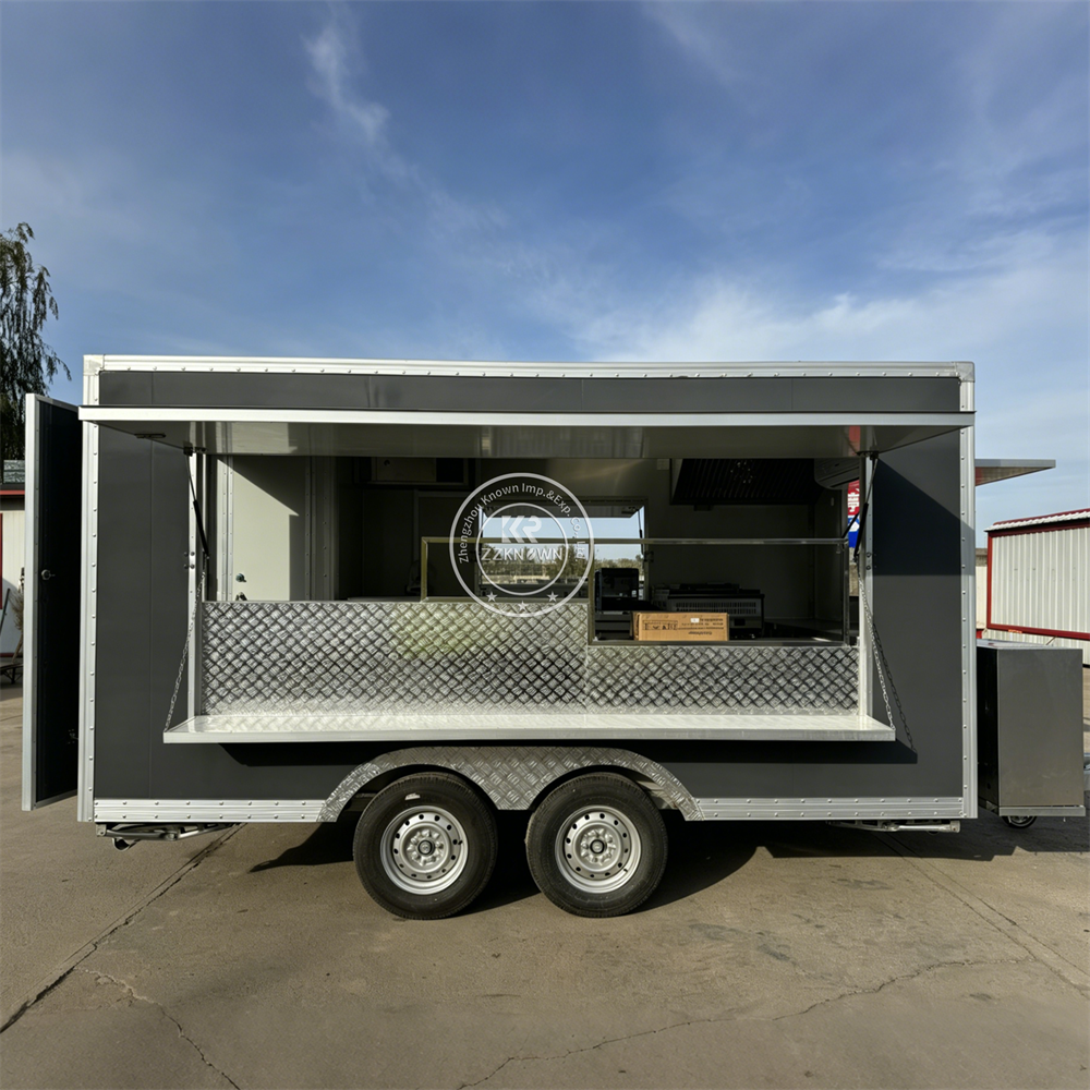 China Food Trailers Snack Trai - Coffee Equipment China 评论和价格