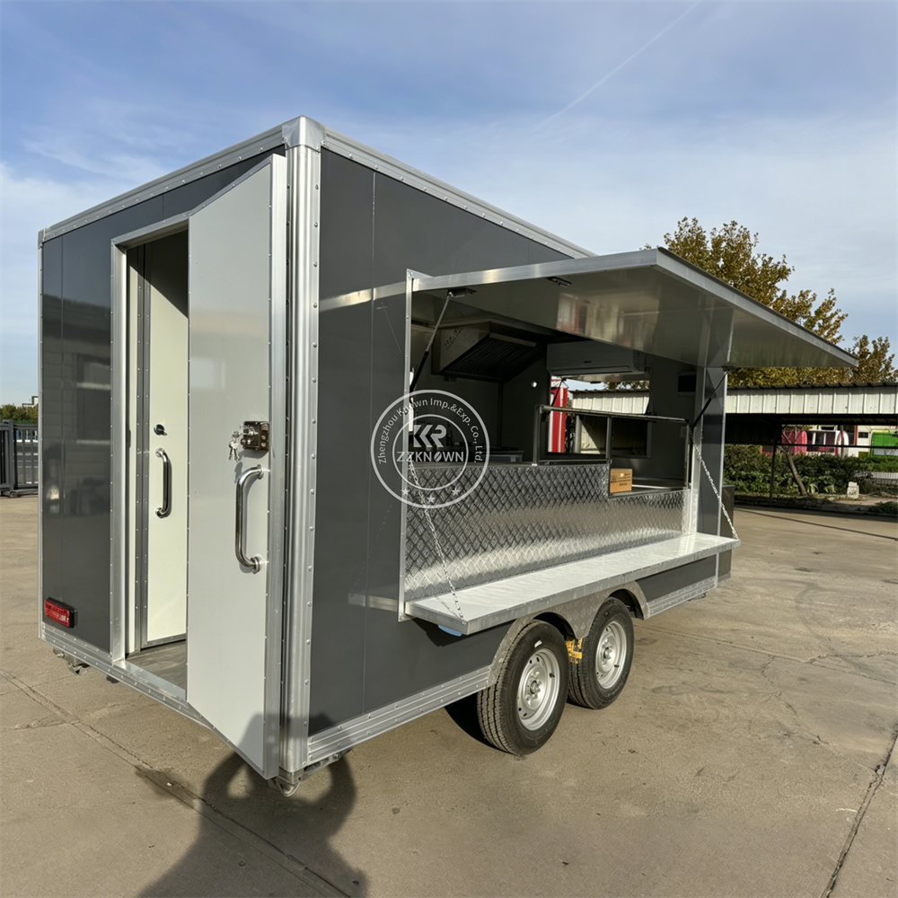 China Food Trailers Snack Trai - Coffee Equipment China 评论和价格