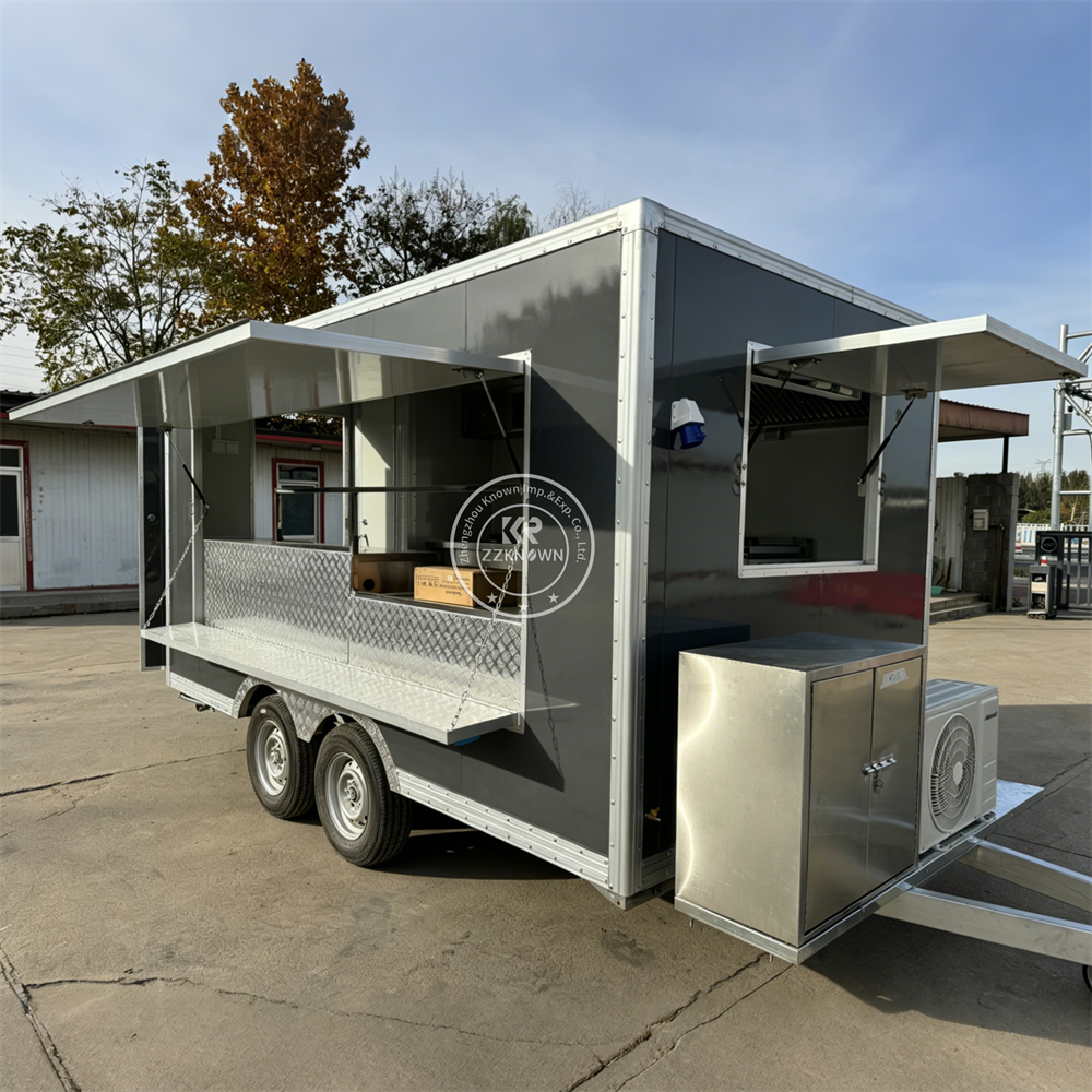 China Food Trailers Snack Trai - Coffee Equipment China 评论和价格