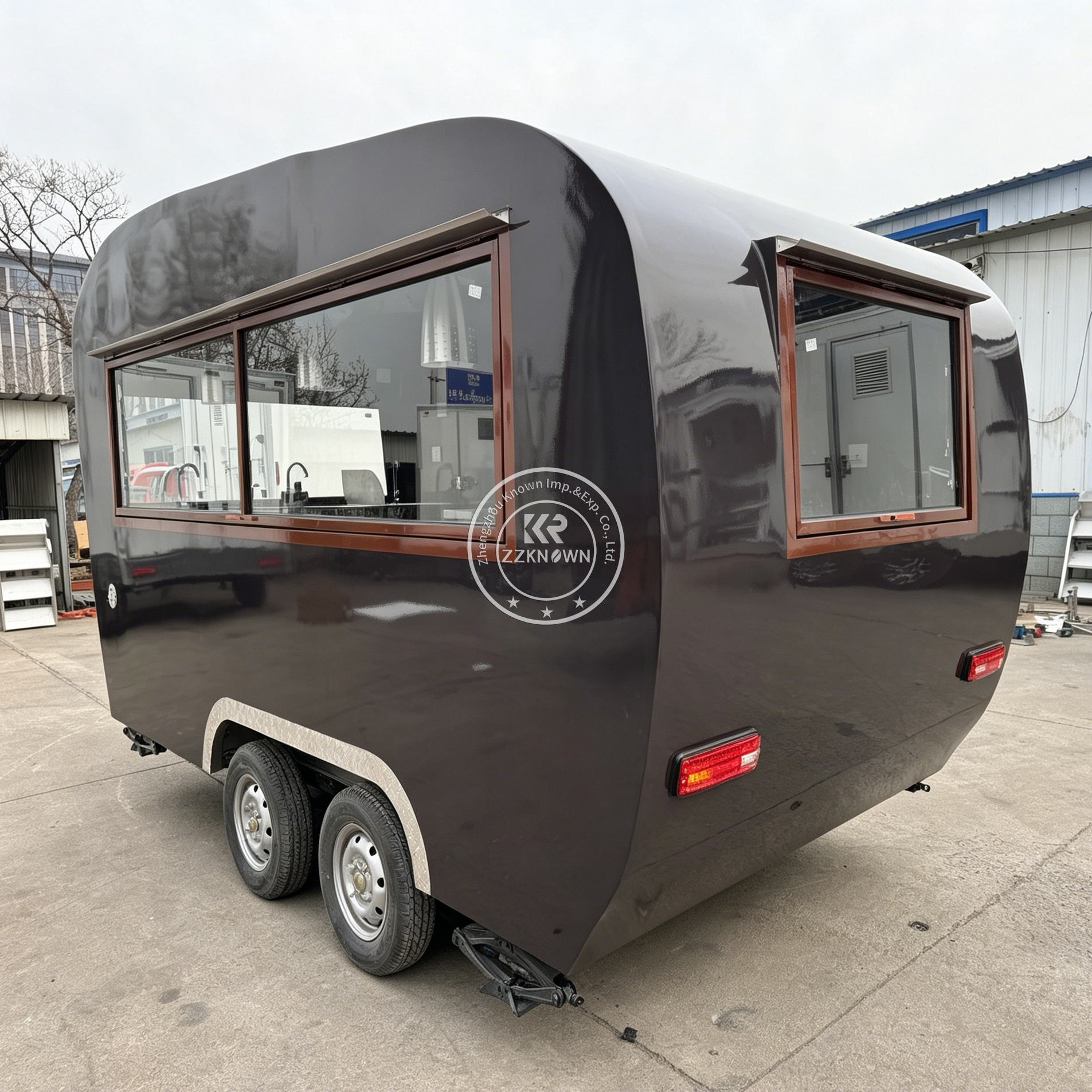 Street Stainless Steel Mobile  - Mobile Coffee Van Equipment 评论和价格