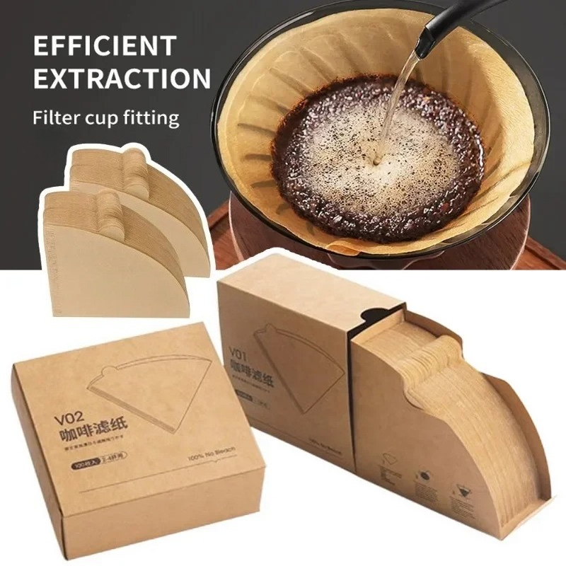 Wood Pulp 02 Cone Filter Pour  - Coffee Equipment Cleaner 评论和价格